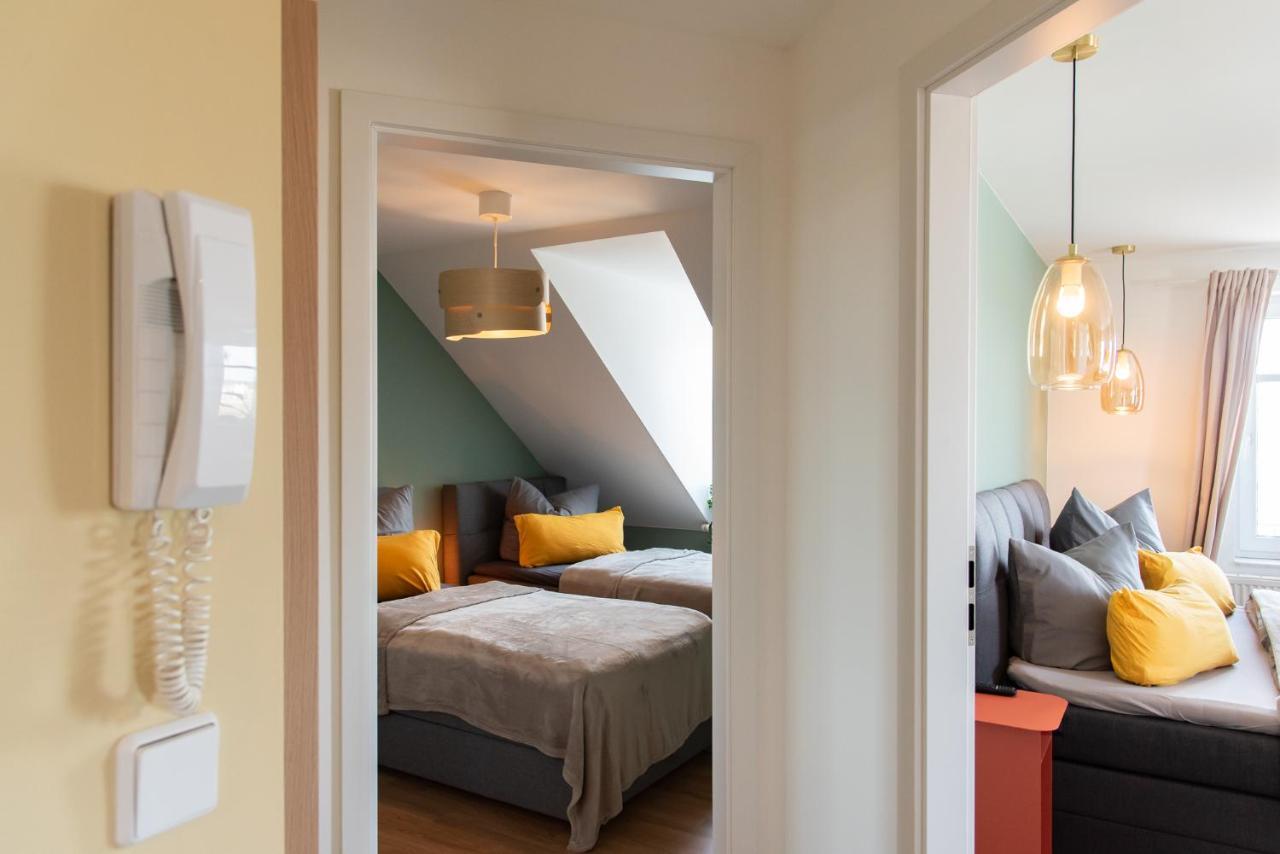 Bauhaus Apartment - Netflix, Nespresso, Zentral, Messe Chemnitz Ngoại thất bức ảnh