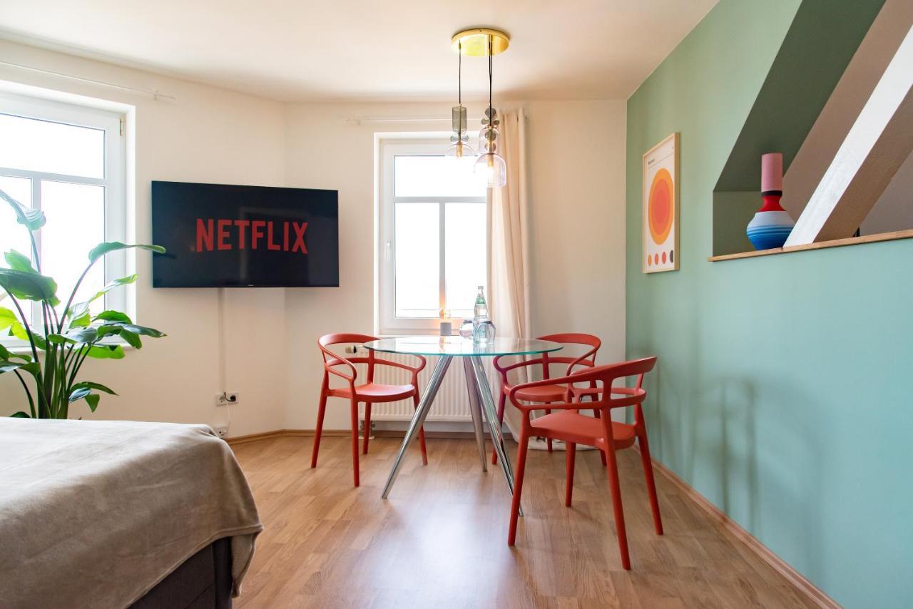 Bauhaus Apartment - Netflix, Nespresso, Zentral, Messe Chemnitz Ngoại thất bức ảnh