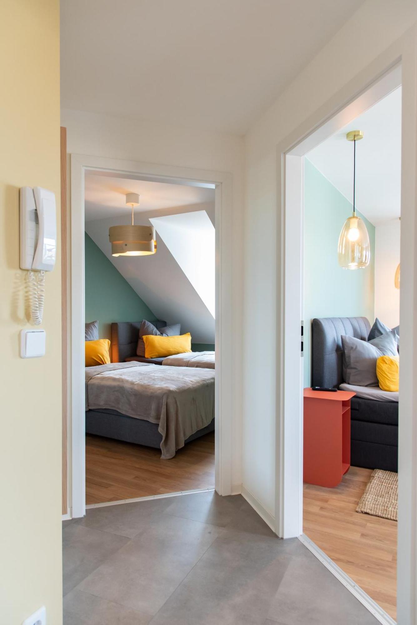 Bauhaus Apartment - Netflix, Nespresso, Zentral, Messe Chemnitz Ngoại thất bức ảnh